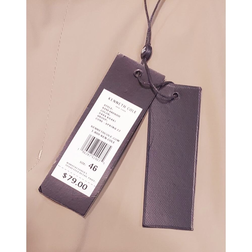 $79 Kenneth Cole Men’s Nylon Stretch Golf Shorts UPF 50+, Moisture Wicking Sz 46 - Picture 5 of 8